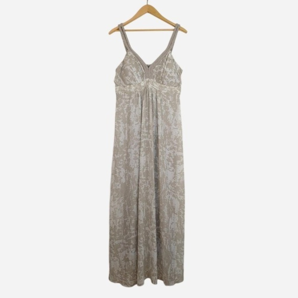 Soft Surroundings Abstract Print Braided Strap Maxi Dress TXL - Picture 2 of 7